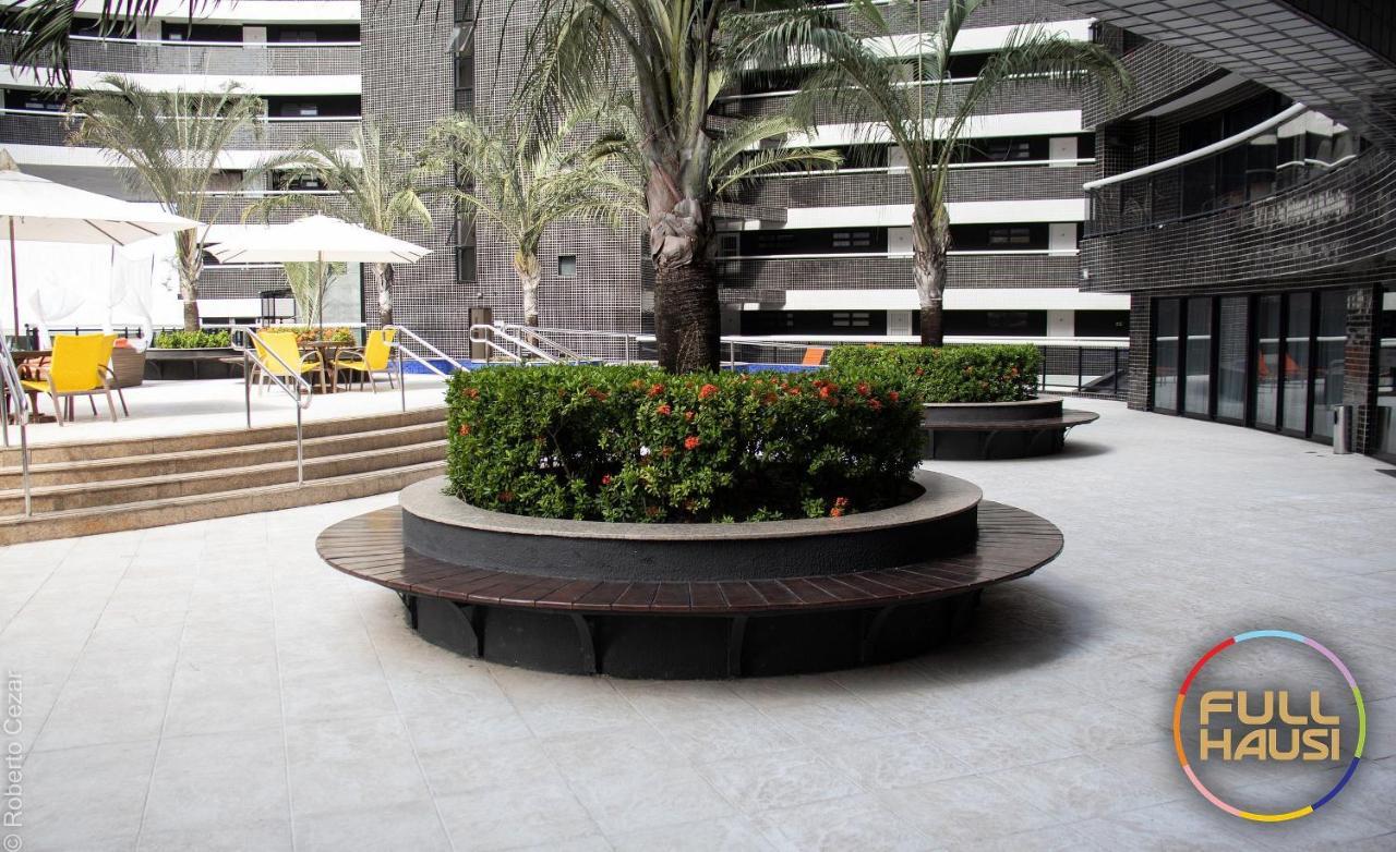 פורטאלזה Landscape Flat Charmoso Condominio Na Beira Mar מראה חיצוני תמונה