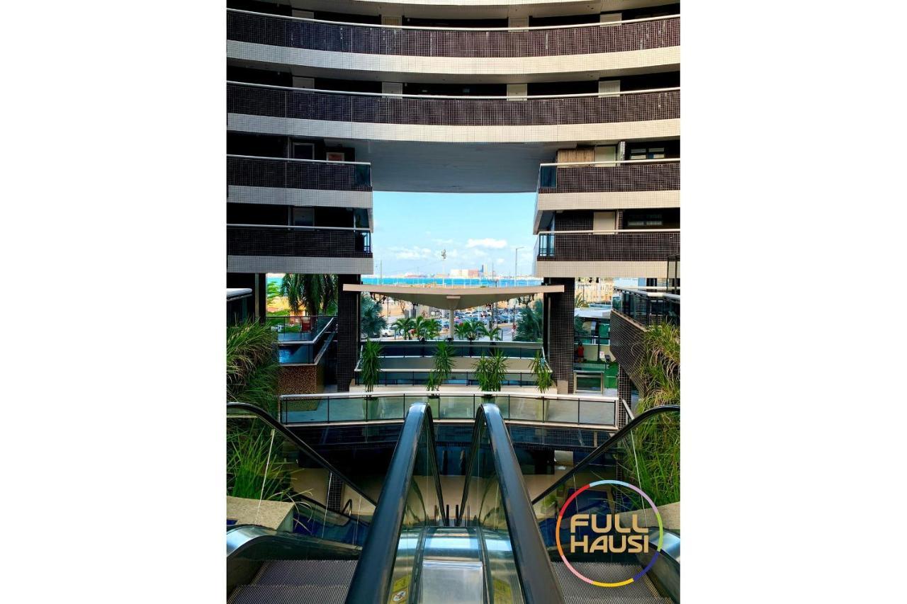 פורטאלזה Landscape Flat Charmoso Condominio Na Beira Mar מראה חיצוני תמונה