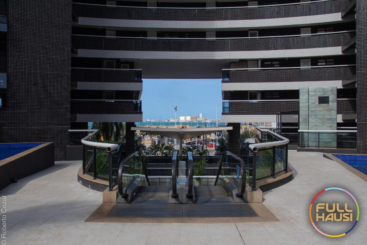 פורטאלזה Landscape Flat Charmoso Condominio Na Beira Mar מראה חיצוני תמונה