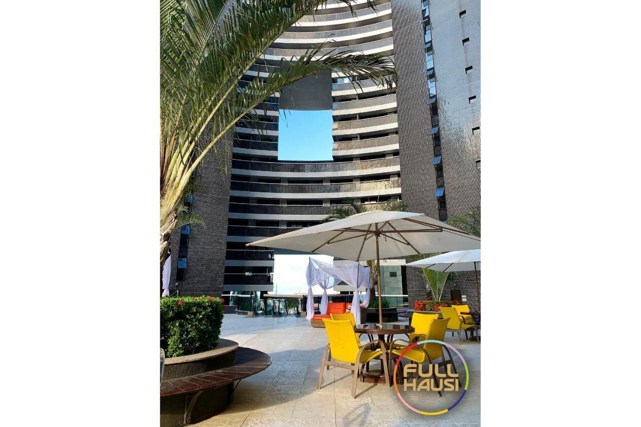 פורטאלזה Landscape Flat Charmoso Condominio Na Beira Mar מראה חיצוני תמונה